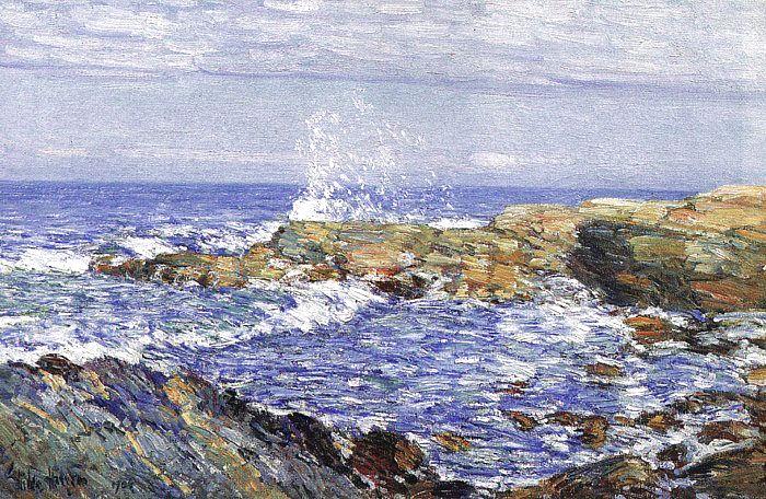 Childe Hassam Isles of Shoals Sweden oil painting art